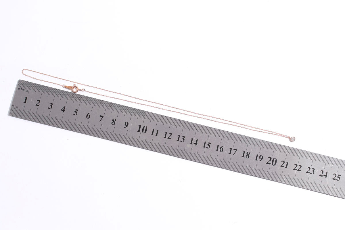 Sterling Silver Cubic Zirconia Necklace 3color - find pick korea