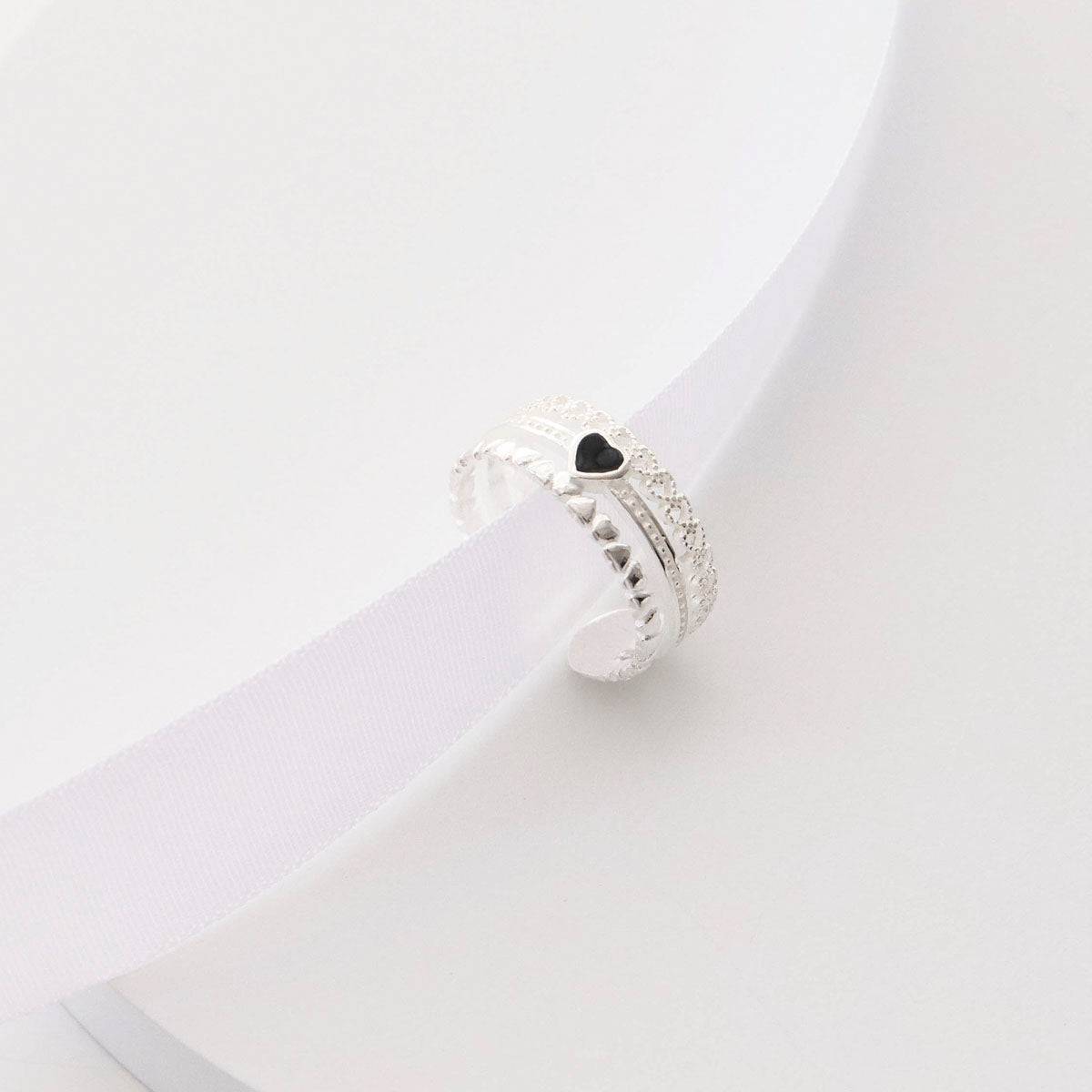 Sterling Silver Heart Ring