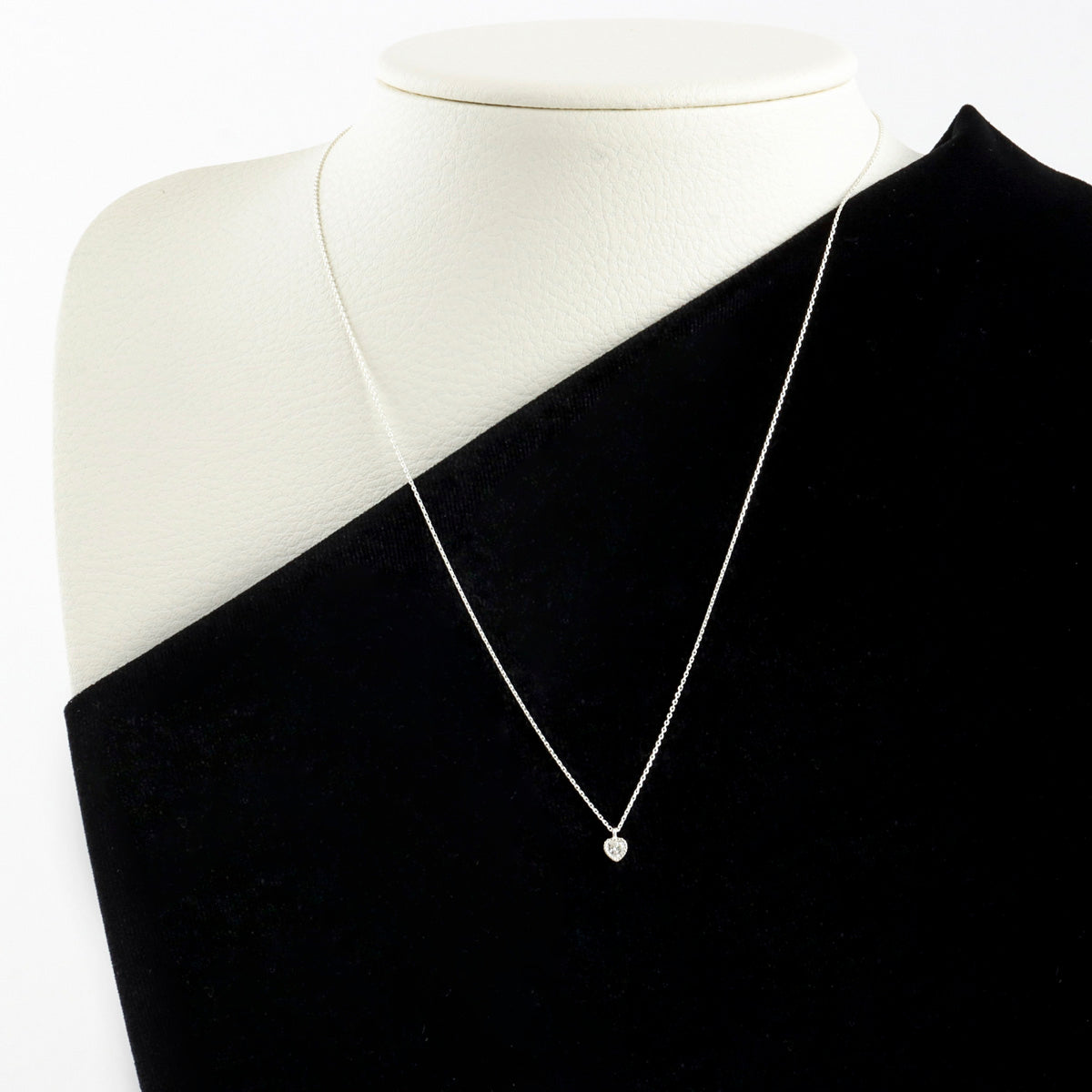 Sterling Silver Heart Pendant Necklace for Women | Fashion Jewelry - find pick korea