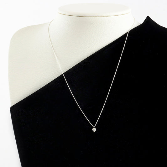 Sterling Silver Heart Pendant Necklace for Women | Fashion Jewelry - find pick korea