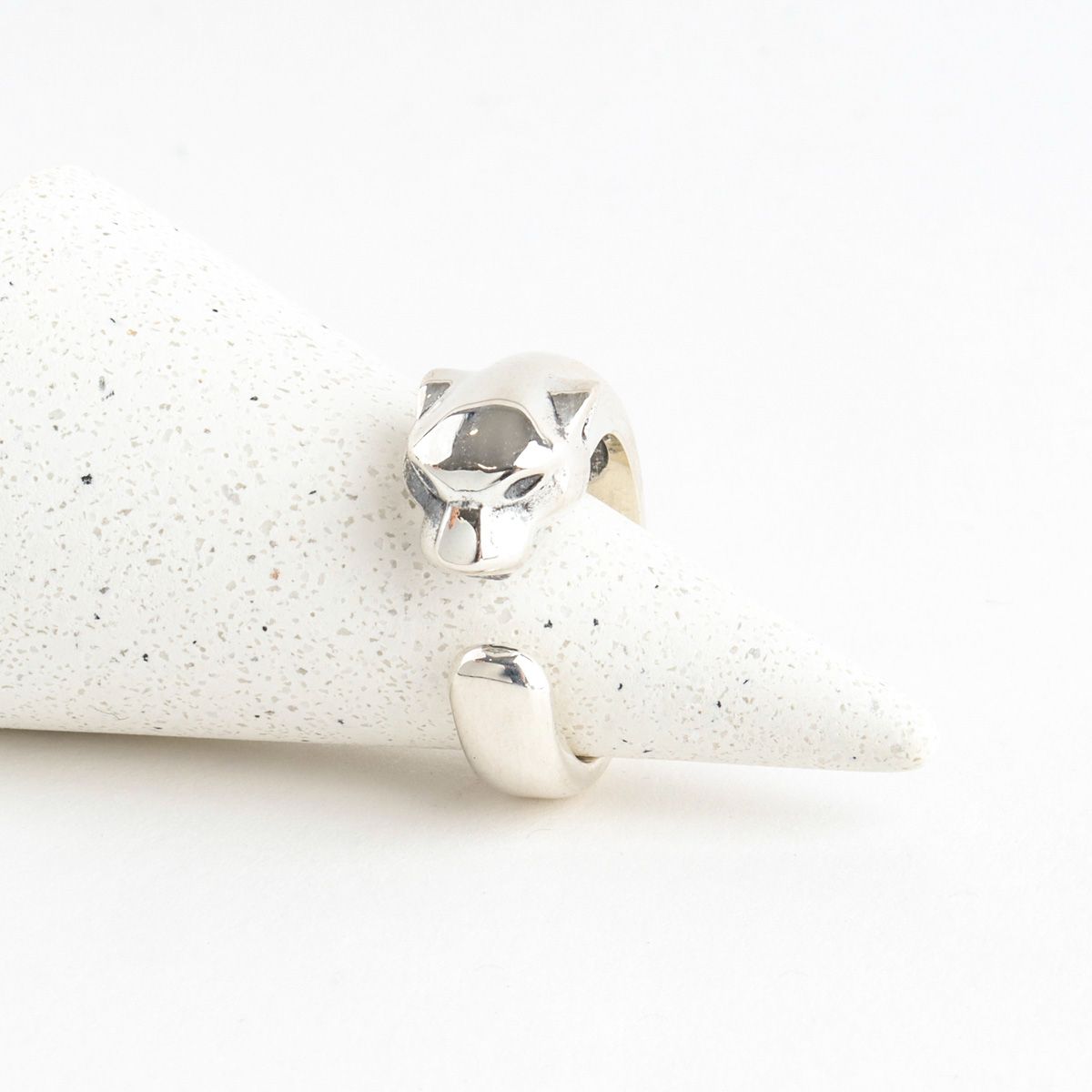 Sterling Silver Panther Ring for Women | Unique Animal Design - find pick korea