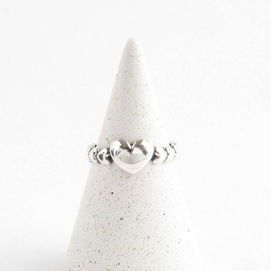 Sterling Silver Heart Ring