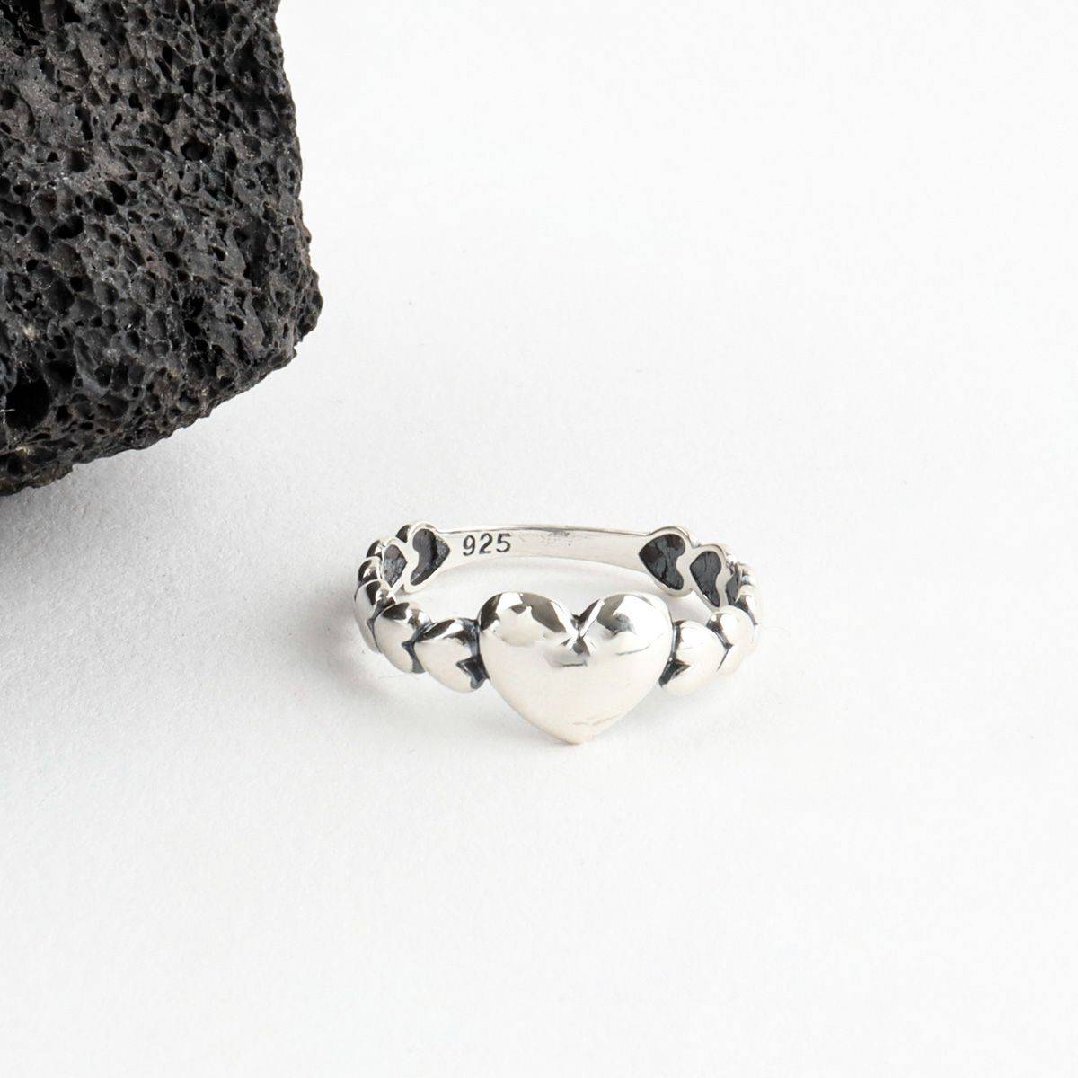 Sterling Silver Heart Ring