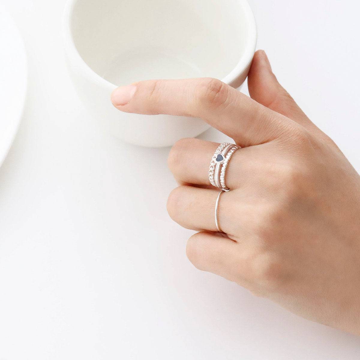 Sterling Silver Heart Ring