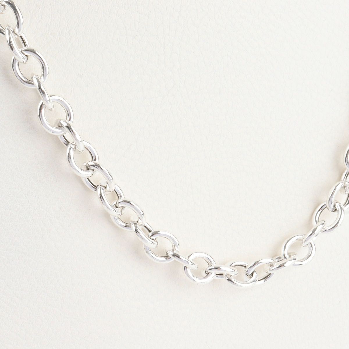 Sterling Silver Chain Necklace - find pick korea