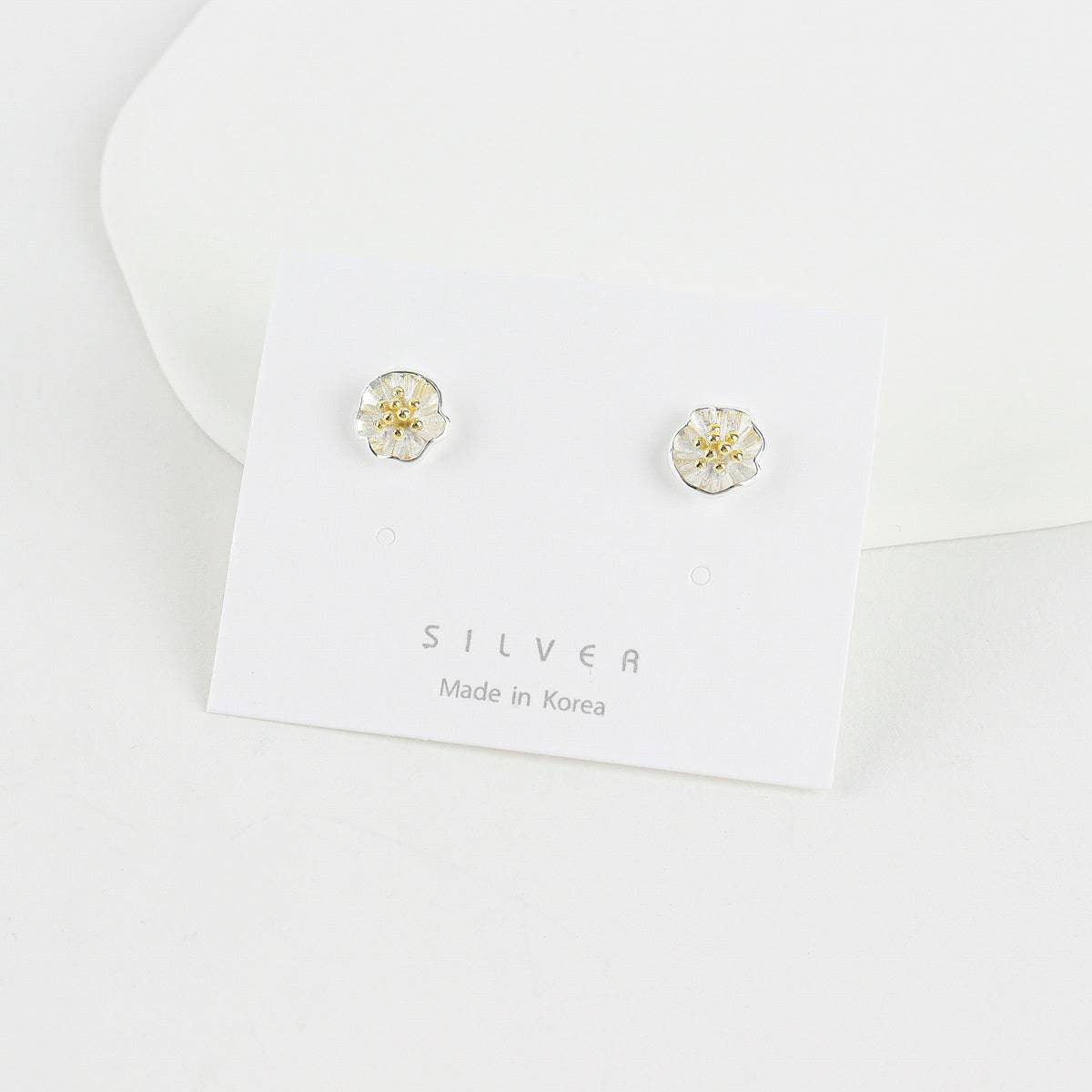 Floral Stud Earrings