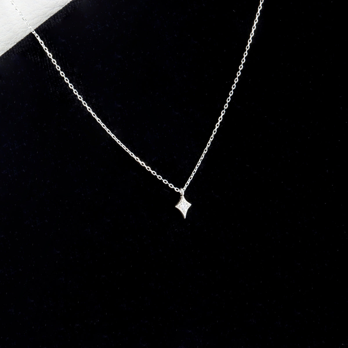 Women's Silver Necklace | Sterling Silver Delicate Pendant Necklace | Fashion Jewelry - find pick korea
