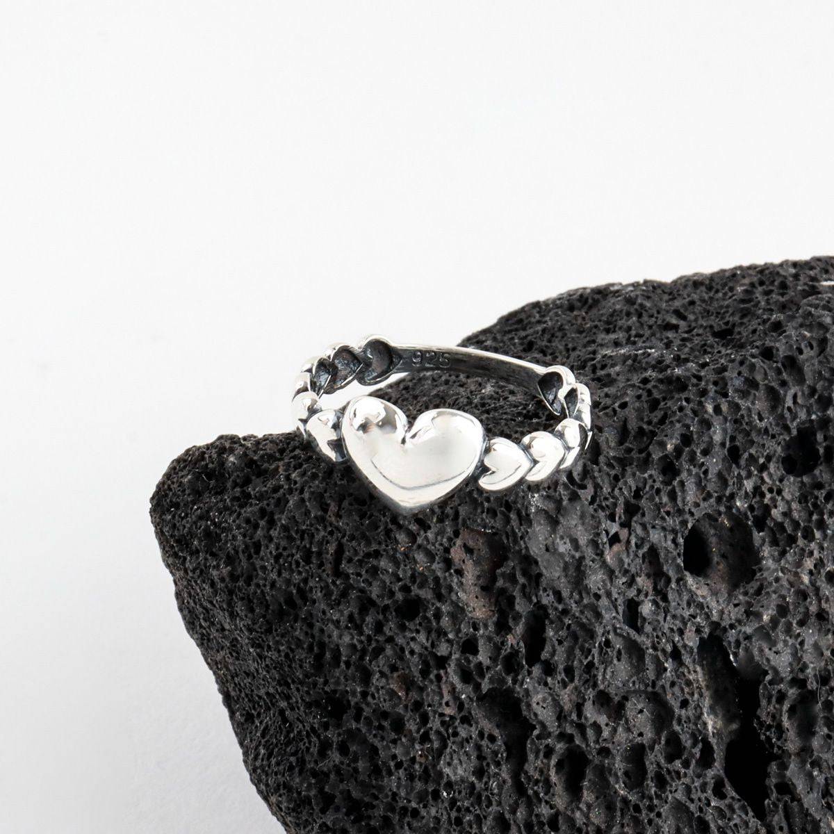 Sterling Silver Heart Ring