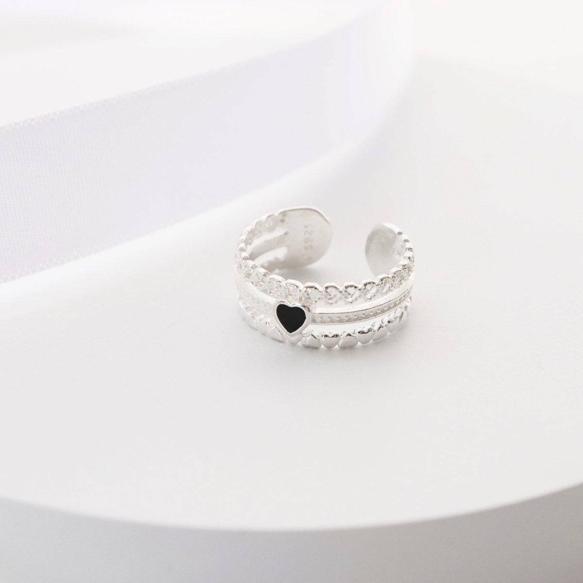 Sterling Silver Heart Ring