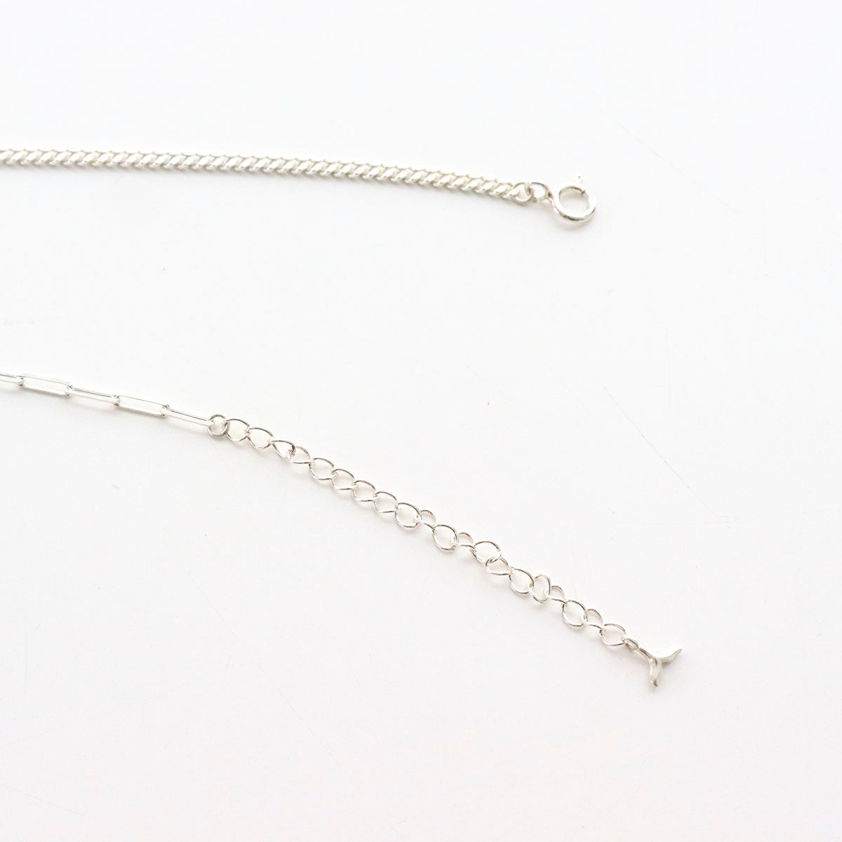 Sterling Silver Whale Tail Necklace | Fashion Jewelry for Women - find pick korea