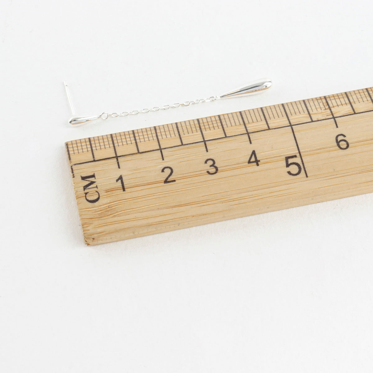 Sterling Silver Long Drop Chain Earrings for Women | Fashion Jewelry - find pick korea