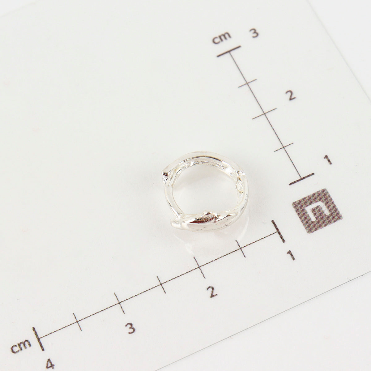 Sterling Silver Dolphin Huggie Earrings - hoop style - find pick korea