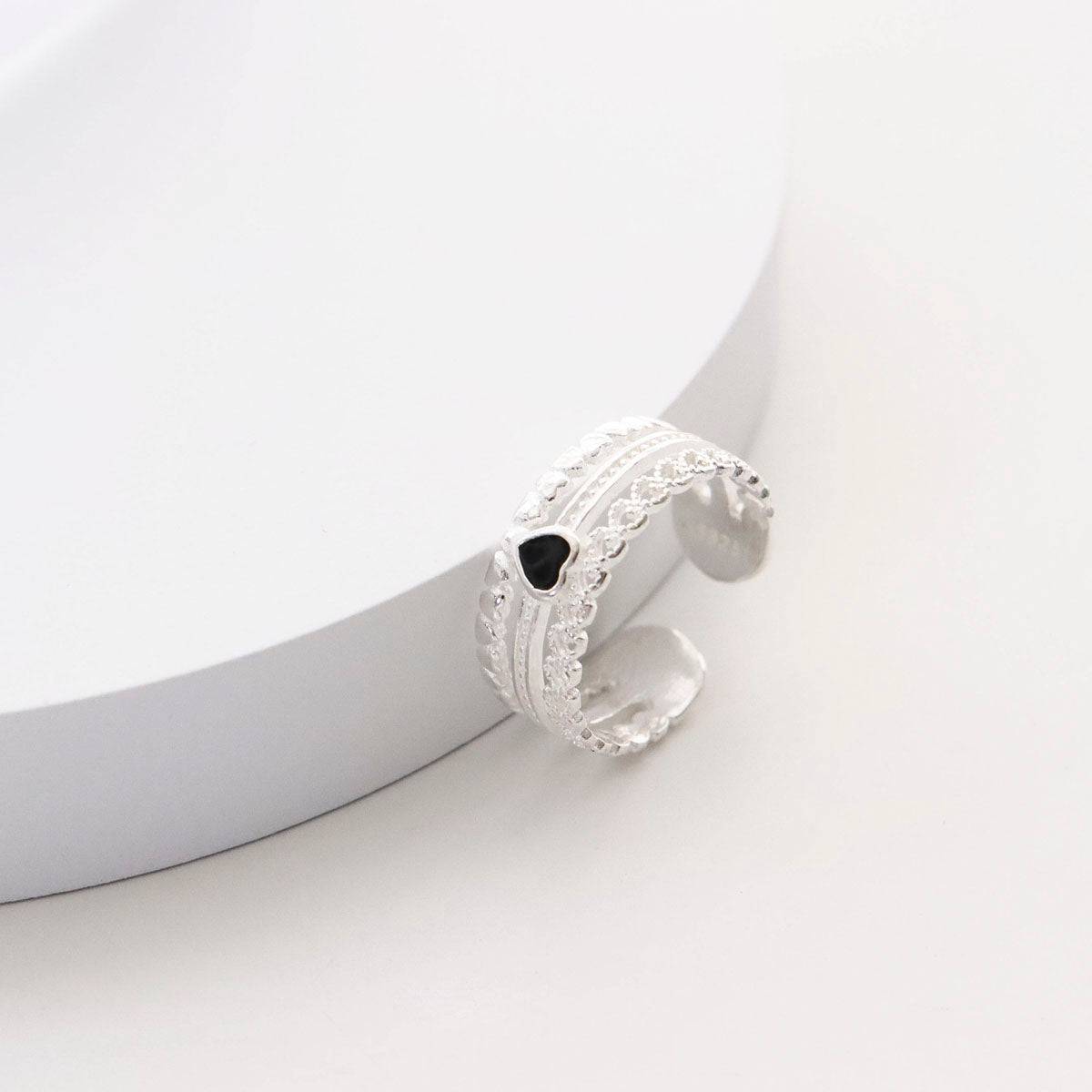 Sterling Silver Heart Ring