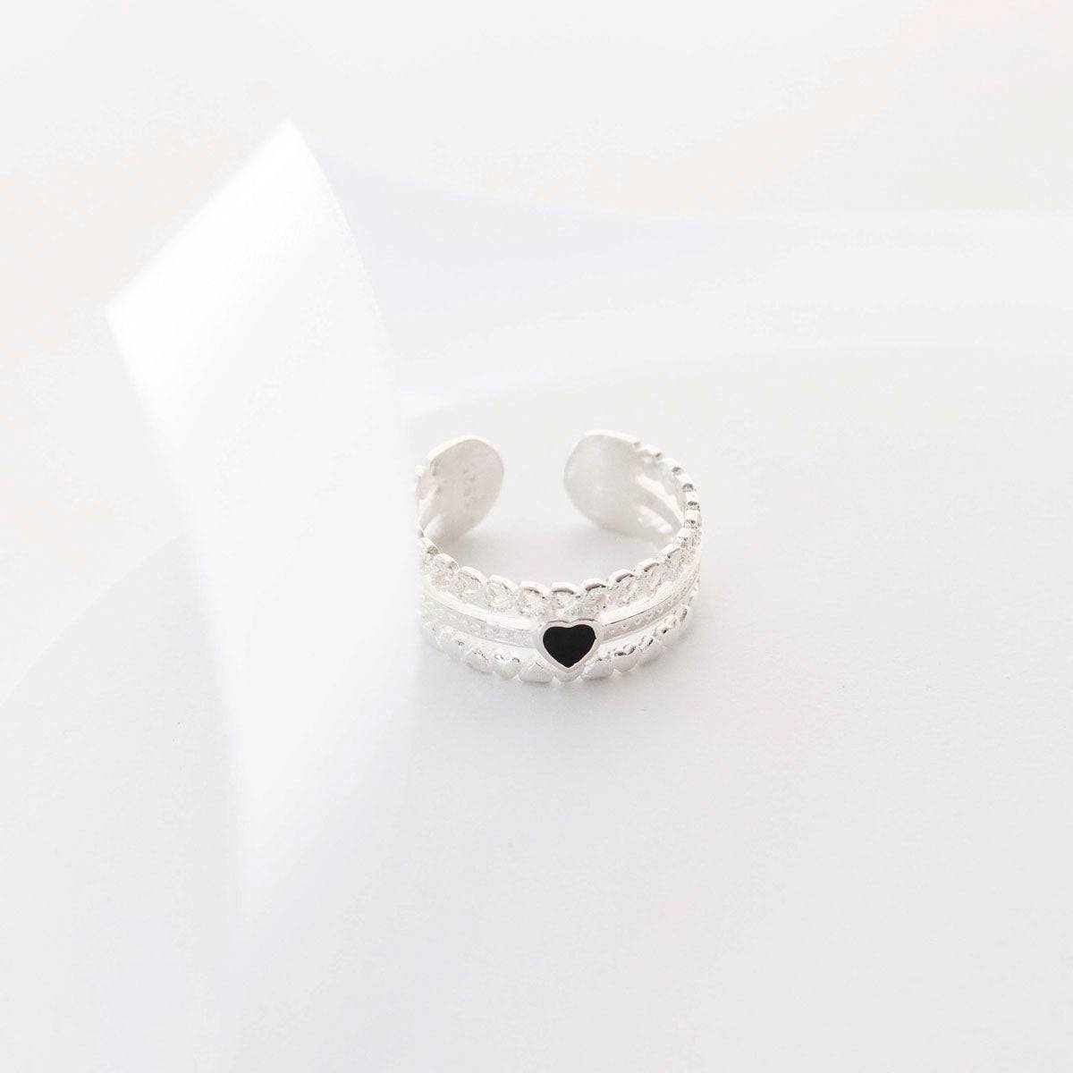 Sterling Silver Heart Ring